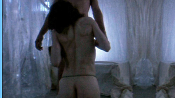 Sara Melson Naked in The Big Brass Ring. Butt, back exposed, black hair. 558925