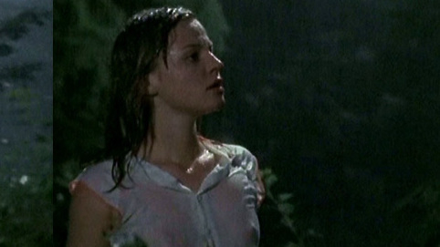 Hottest Maria Simon Scene in Jonathan's Liebe. Sexy, breasts through wet shirt, brunette. 596084