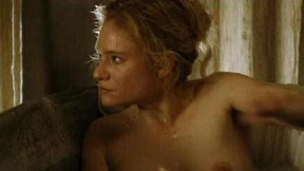 Julia Jentsch Nude as Effi Briest. Breasts, bathtub, blonde. 672914