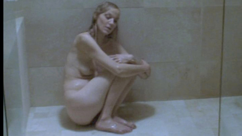 Jeanette Hain in Gier (2010) Breasts Bathroom Blonde 720761