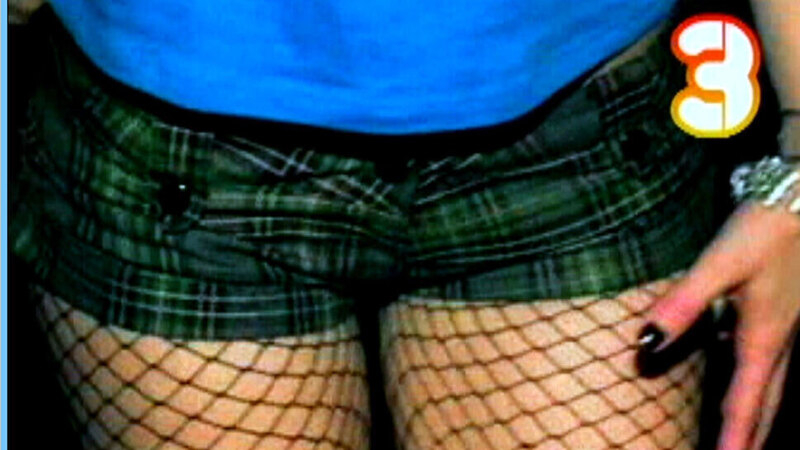 Sexiest Avril Lavigne Scene in Avril Lavigne: Girlfriend. Sexy, SFW, fishnet tights. 643111