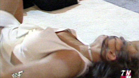 Stephanie McMahon in WWE Raw (1993) Breasts Black Hair Breast Peeking Out 710910
