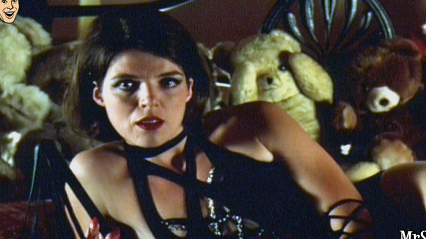 Sexiest Lotte Andersen Scene in I Wonder Who's Kissing You Now. Sexy, SFW, latex dress. 558715