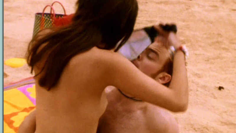 Hottest Jenny Scenes. Sexy, beach, brunette. 600009