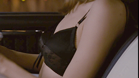 Rose Byrne in X-Men: First Class (2011) Underwear Black Bra Black Panties 700693
