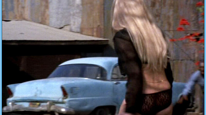 Sexiest Annik Borel Scene in Truck Turner. Underwear, SFW, black panties. 560557