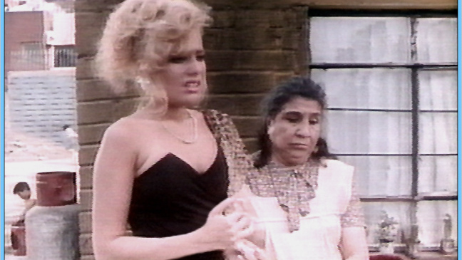 Sexiest Lorena Herrera Scene in La chica del alacran de oro. Sexy, SFW, black dress. 600067