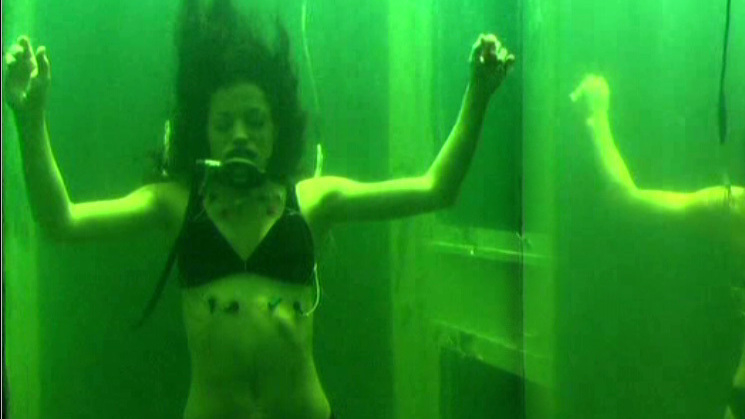 Sexiest Scenes of Painkiller Jane from Painkiller Jane. Bikini, black bikini, cleavage. 642977