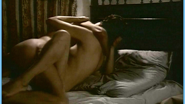 Lili Monori Nude in Forbidden Relations. Breasts, couple in bed, kissing. 600094
