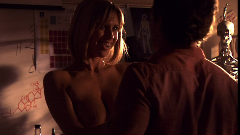 Nudes of Trisha Billings from Dexter. Breasts, blonde, classroom. 701064