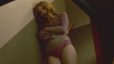 Isla Fisher in The Lookout (2007) Underwear Pink Panties Redhead 699901