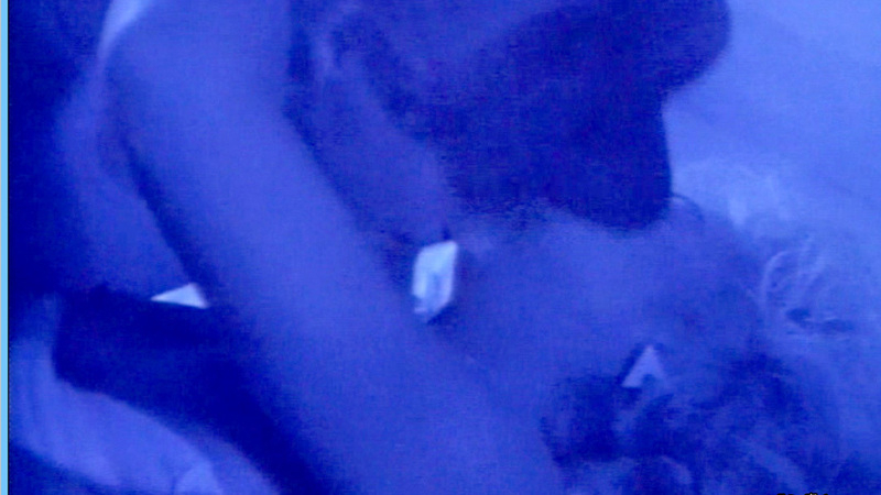 Pamela Thompson Naked as Dee. Breasts, blonde, blue light. 551553