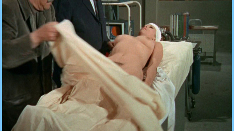 Elena from Night of the Bloody Apes Naked. Breasts, Bush, bandaged head, hairy bush. 600305