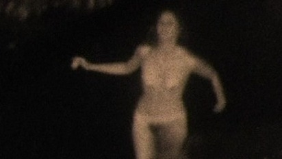 Nudes of Mrs. Phillips, as a girl from God Told Me To. Breasts, Bush, black and white, grainy film. 758160