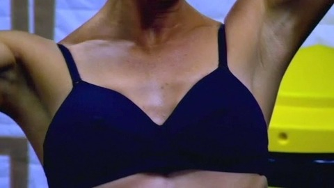 Mía Maestro in The Strain (2014-2016) Underwear Sexy Blue Bra Brunette 743769