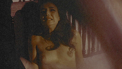 Rosemary Dexter Nude in For a Few Dollars More. Breasts, brunette, in bed. 699958
