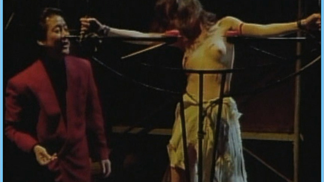 Agent Ran from Beautiful Beast Naked. Breasts, brunette, hands tied. 600569