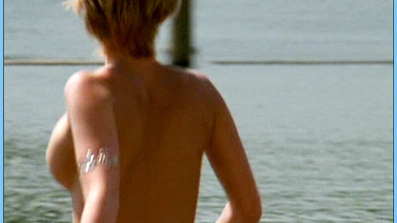 Sexiest Scenes of Yvonne from Berlin, Berlin. Sexy, short blonde hair, sideboob. 658805