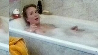 Nudes of Katherina from Das Wunschkind. Breasts, bathtub, brunette. 714126