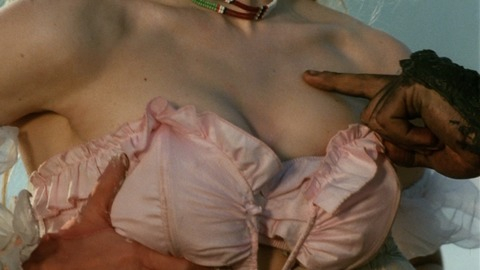 Phoebe Legere in The Toxic Avenger Part II (1989) Sexy Cleavage Hand On Breast 769122