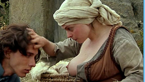Isabelle Nanty in La passion Béatrice (1987) Breasts Breast Peeking Out Breasts 539401