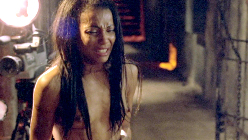 María Celedonio Naked as Cyclona/Angela Garcia. Breasts, Black, black hair. 577527