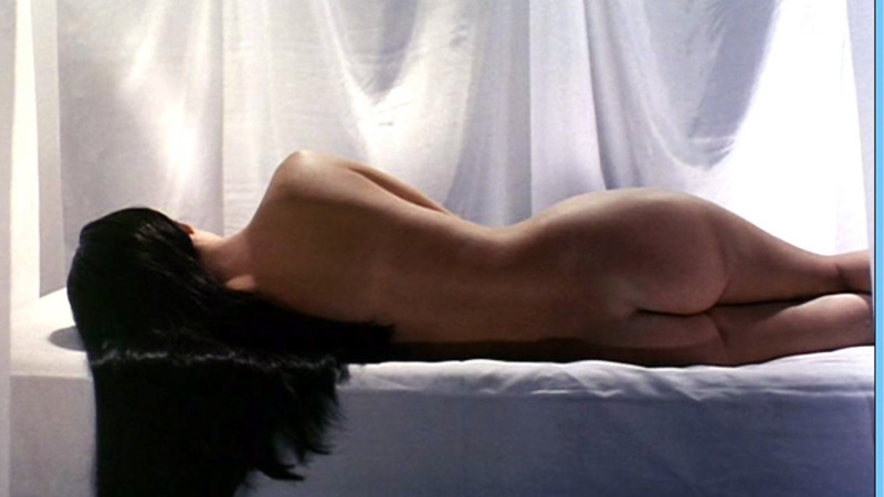 Kimberly Liebe Naked in Legion of the Dead. Butt, back exposed, black hair. 535687
