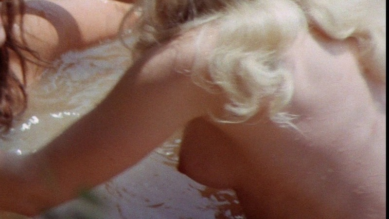 Nudes of Juliette from Marquis de Sade: Justine. Breasts, blonde and brunette, in water. 779640