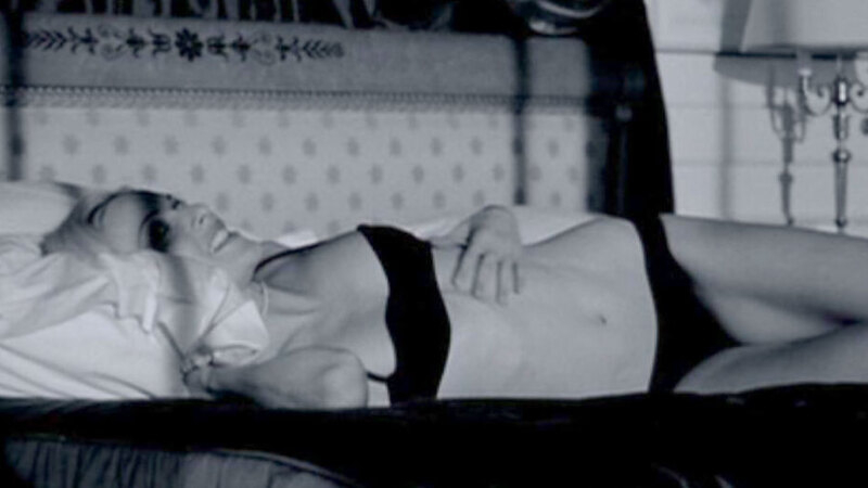 Hottest Rie Rasmussen Scene in Angel-A. Underwear, SFW, black and white. 629774