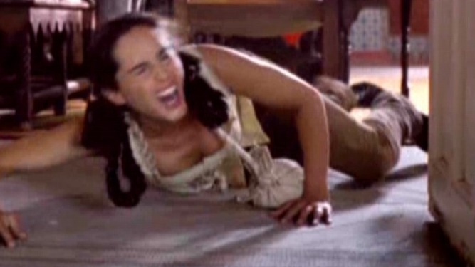 Sexiest Gloria Galicia Scenes. Sexy, brunette, cleavage. 600196