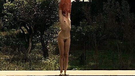 Claudia Gerini Naked in Viaggio segreto. Breasts, Bush, hairy bush, hard nipples. 688129