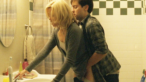 Hottest Nealy Lang Scenes. Sexy, bathroom, blonde. 724677