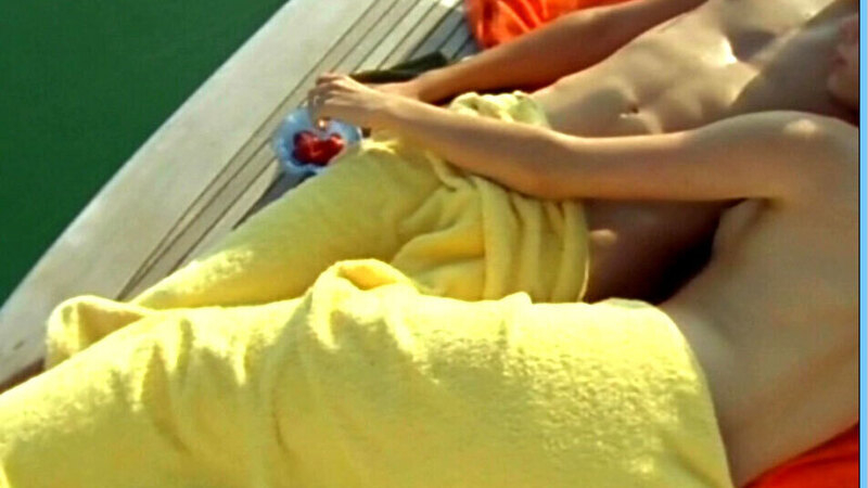 Nora Tschirner Naked in Sternenfänger. Breasts, boat, couple. 658237