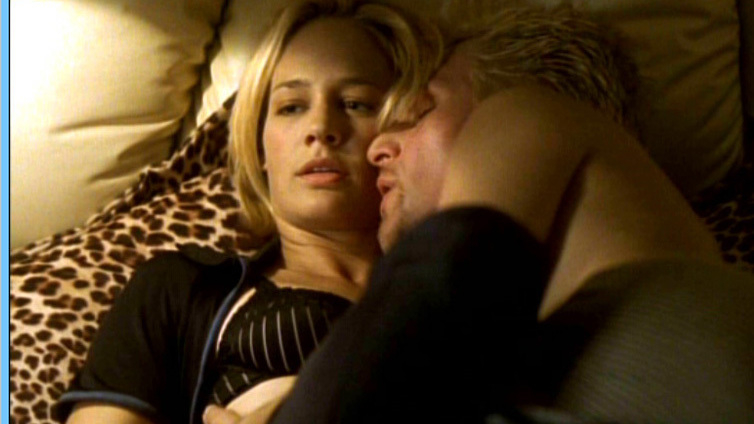 666 - Traue keinem, mit dem Du schläfst!'s Sexiest Scenes with Sonsee Neu. Underwear, SFW, black bra. 605562