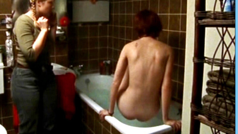 Helen from Einer geht noch Naked. Butt, bathtub, getting in bathtub. 591575