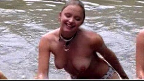 Johanna Klante Nude as Julia. Breasts, blonde, green pants. 712730