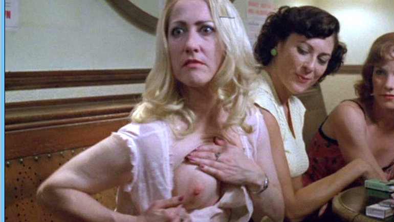 Alison Egan Naked as Flashing Yvonne. Breasts, blonde, flashing breasts. 601683