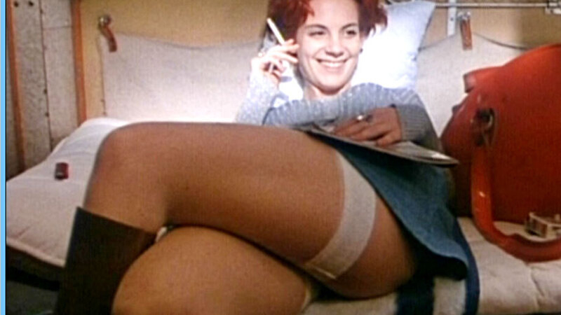 Sexiest Marie Zielcke Scene in Silvester Countdown. Sexy, cigarette, redhead. 607543