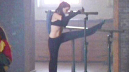 Sexiest Marie Zielcke Scene in Süperseks. Sexy, brunette, dance studio. 615745