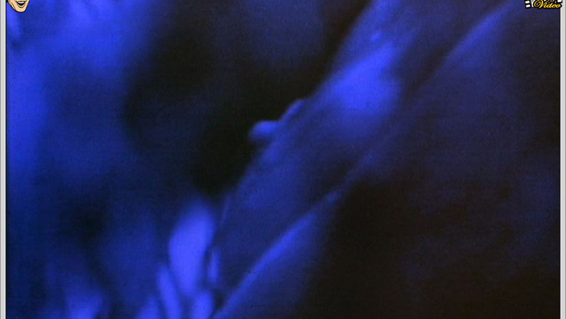Núria Espert Naked as La madre. Breasts, blue light, hard nipple. 534645