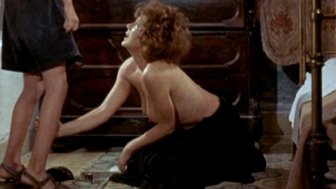 Anouk Ferjac Nude as Tía Clara. Breasts, hard nipples, kneeling. 534650