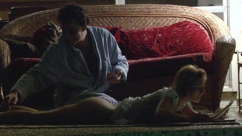 Charlotte White from ivans xtc. Naked. Butt, blonde, dress pulled up. 922715
