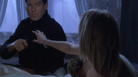 Rosamund Pike in Die Another Day (2002) Sexy Bedroom Blonde 694509