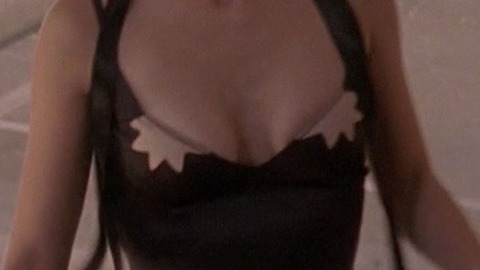 Sexiest Rosamund Pike Scene in The Devil You Know. Sexy, SFW, black dress. 749725