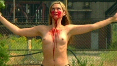Naomi Vondell in Massacre (2002) Breasts Arms Spread Blonde 601572