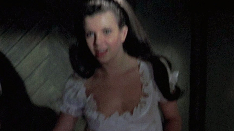 Twins of Evil's Sexiest Scenes with Madeleine Collinson. Sexy, brunette, long hair. 712602