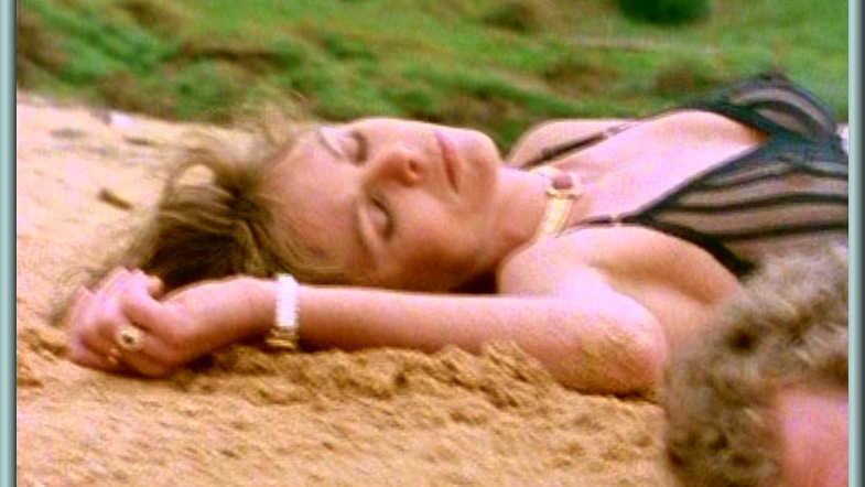 Return to Eden's Sexiest Scenes with Rebecca Gilling. Sexy, cleavage, laying down. 665046