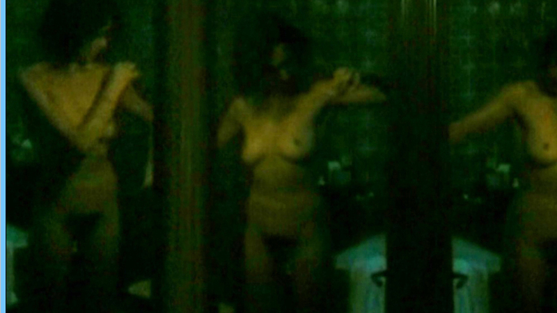 Nudes of Italian waitress from Der Felsen. Breasts, Bush, collage, hairy bush. 576912