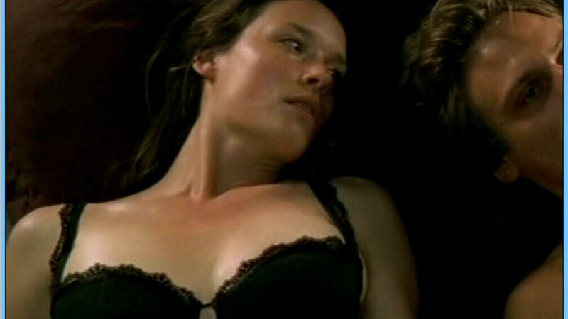 Sexiest Kathrin Kühnel Scene in Alles außer Sex. Underwear, SFW, black bra. 663589