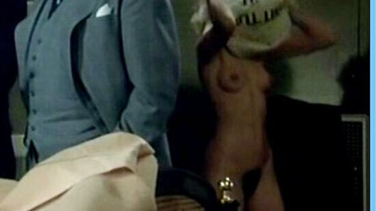 Muriel Catalá Nude in L' homme pressé. Breasts, Bush, fully clothed men, nude. 624412